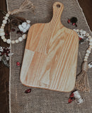 Handcrafted Hardwood Serving Board - With Custom Engraving